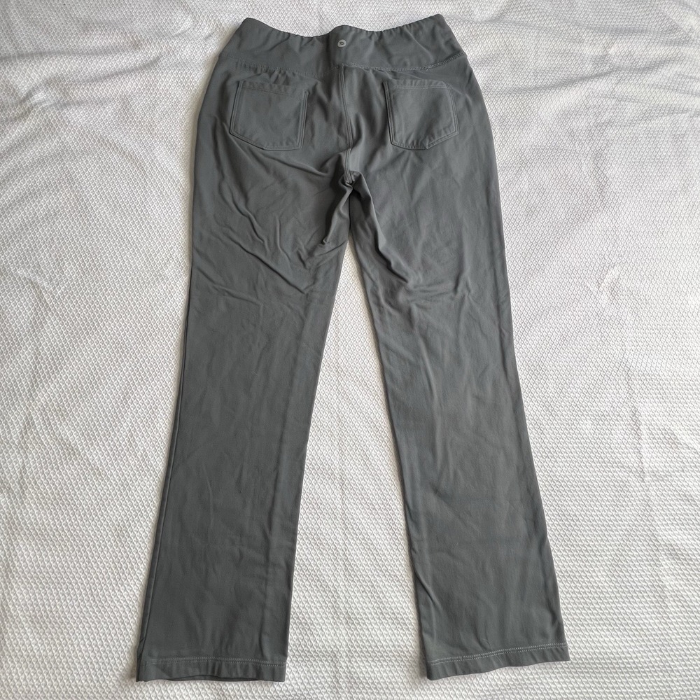 Baleaf Women's Size Medium Gray Thermal Fleece‎ Lined Leggings with Pockets - Picture 5 of 5
